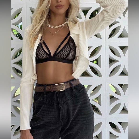 NWT Sweetest Memory button down cardigan by Commense in size XS - Picture 7 of 10